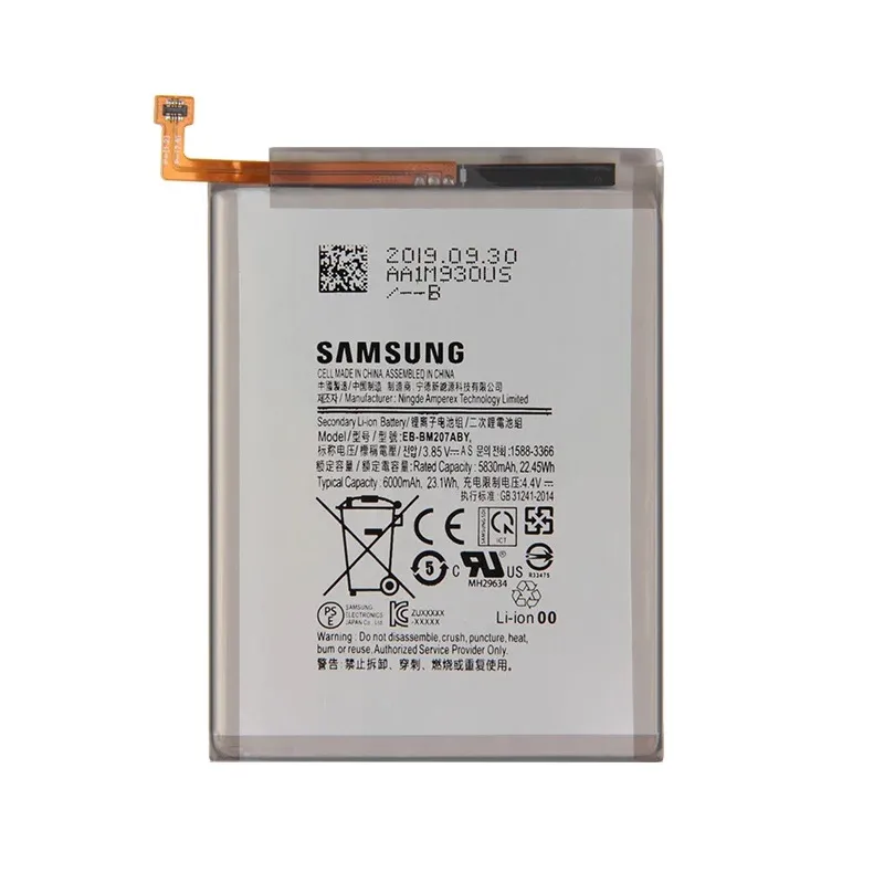 Original Battery For Samsung Galaxy M31 (EB-BM207ABY) 6000mAh